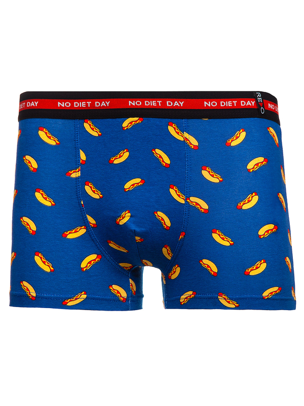 Herren Boxershorts Blau Bolf 1BE744