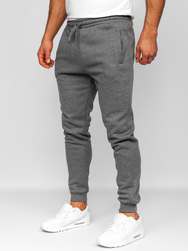 Herren Hose Jogger Pants Schwarzgrau Bolf CK01