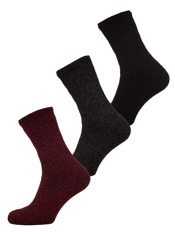 Herren Thermosocken für den Winter Mehrfarbig-5 A8990-2-3P Bolf 3PACK