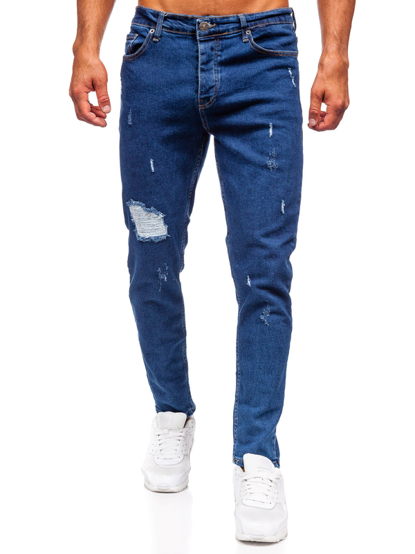 Herren Jeanshose slim fit Dunkalblau Bolf 6553