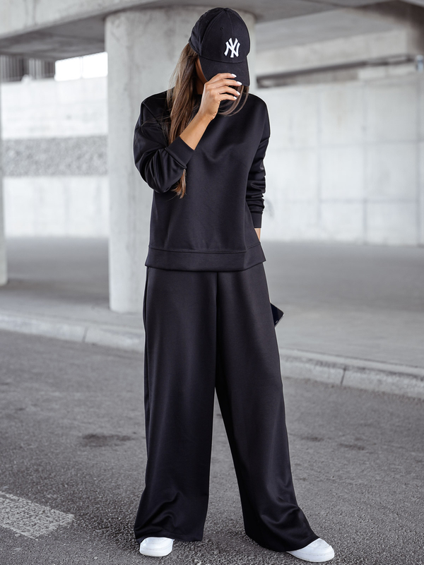 Damen Zweiteiler-Set Schwarz Bolf 821111