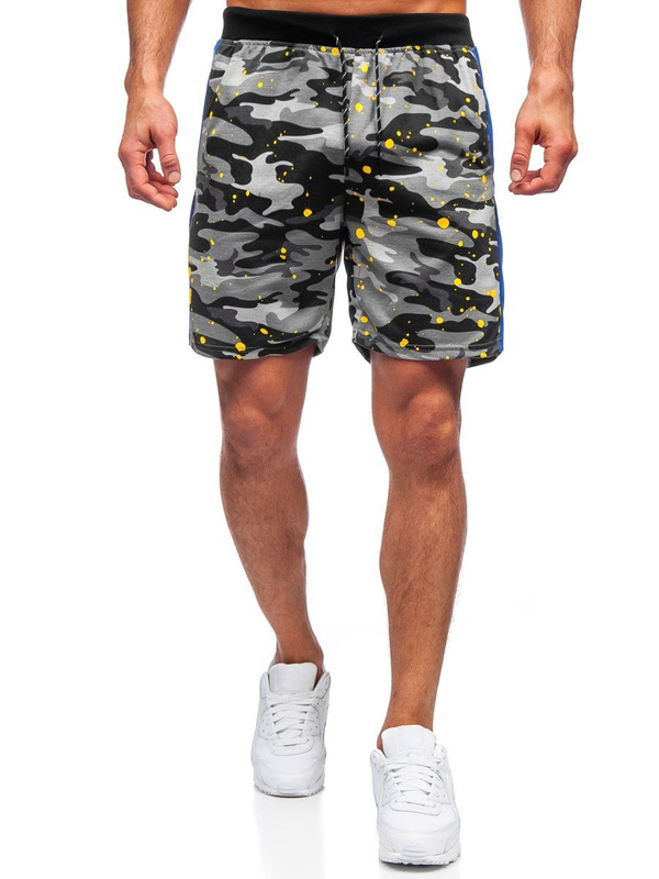 Herren Kurze Sporthose Grau Bolf KS2579