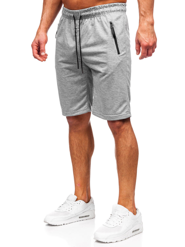 Herren Kurze Sporthose Grau Bolf JX806