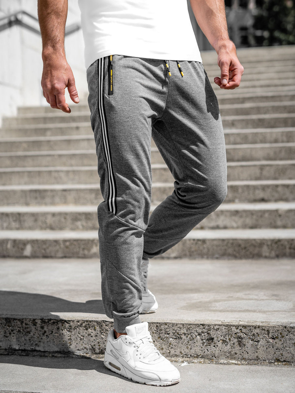 Herren Sporthose Joggers Anthrazit Bolf K10338A