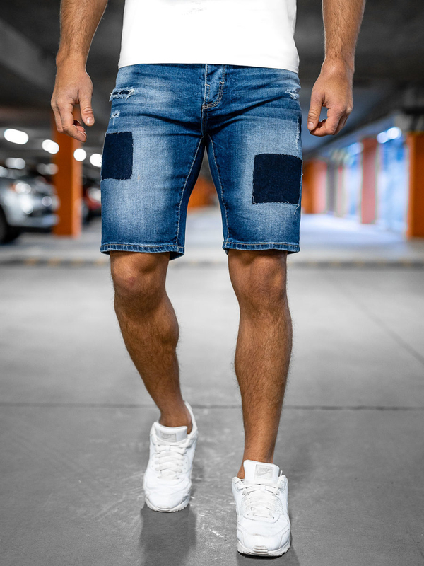Herren Jeansshorts Blau Bolf MP0037BA