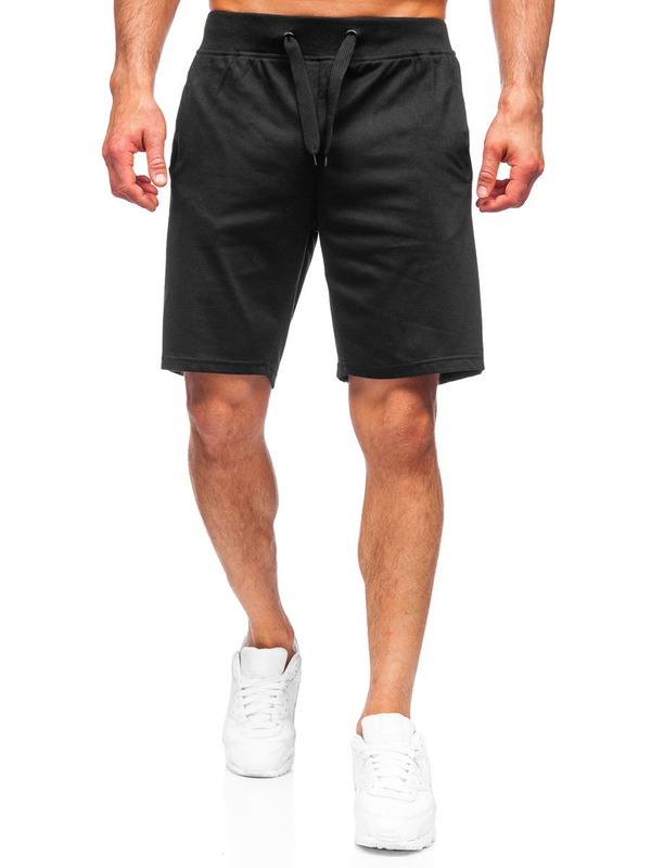 Herren Kurze Sporthose Schwarz Bolf K10003
