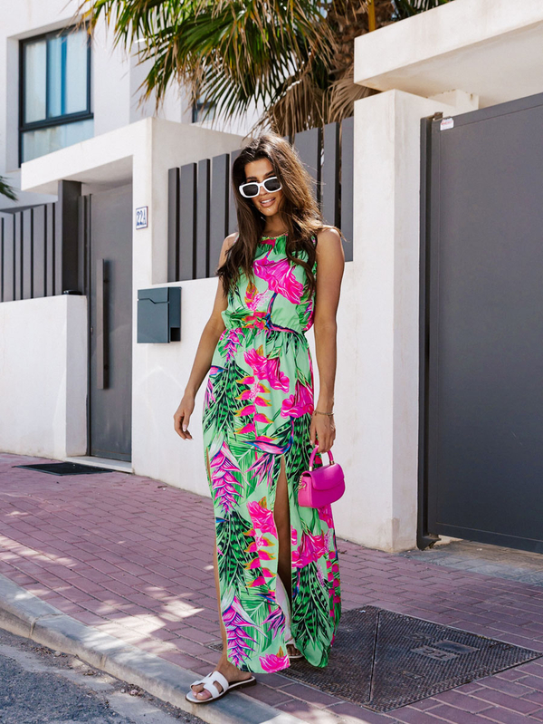 Damen Kleid Mi Vida Grün Bolf 8183