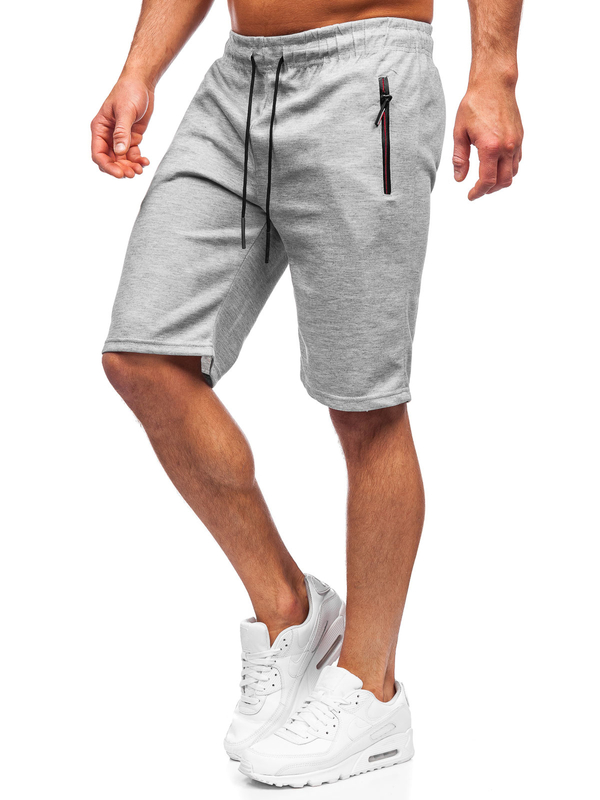 Herren Kurze Sporthose Grau Bolf JX132