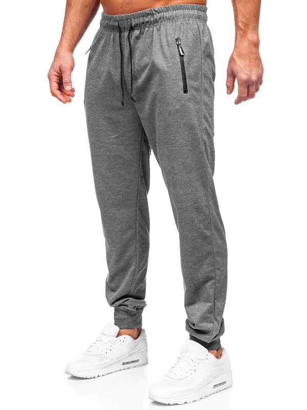 Herren Sporthose Jogger Pants Anthrazit Bolf JX6103